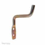 Haak met knik 45mm gereedschapshouder