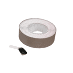 Rol teslin sleutellabels met witte clip
