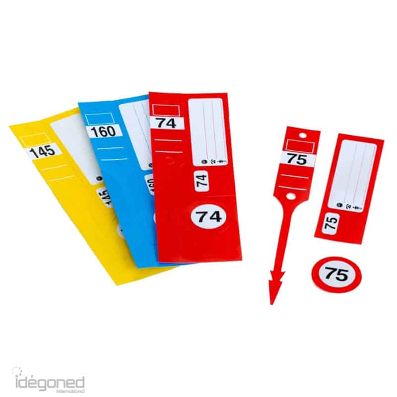 Keuringssticker - afgekeurd - NEN - 2025 (250 stuks) voor € 21,80
