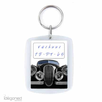 Sleutelhanger plexiglas