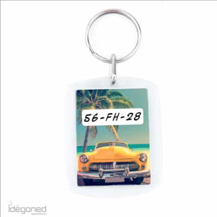 Sleutelhanger plexiglas