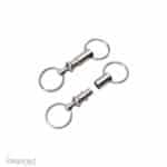 Deelbare sleutelhanger koppelstuk
