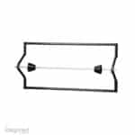 Wandhouder voor 1 rol beschermhoezen