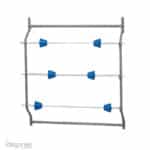 Wandhouder interieurbescherming 3 rollen
