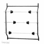 Wandhouder voor 3 rollen interieurbeschermhoezen