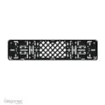 Clipper kentekenplaathouder zonder tekstrand