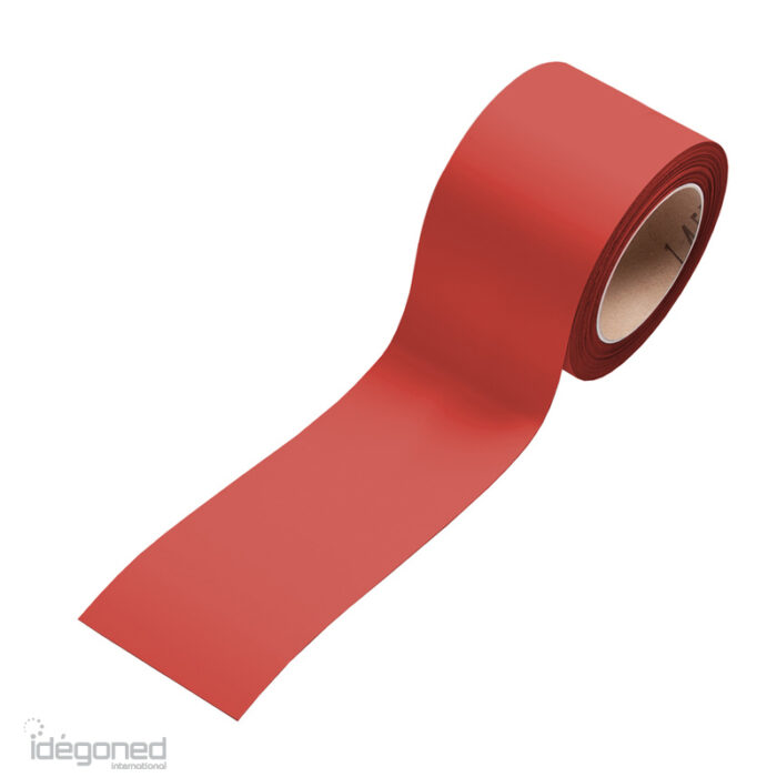 Magneetband op rol rood