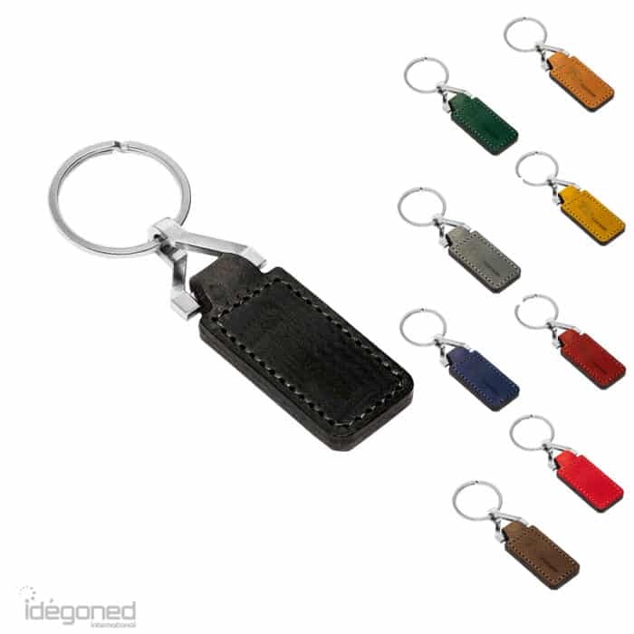 Sleutelhanger PO2688 leer of kunstleer alle kleuren