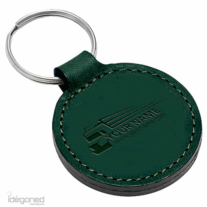 Ronde sleutelhanger Groen 091PO2009