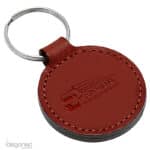 Ronde sleutelhanger Bordeaux PO2009