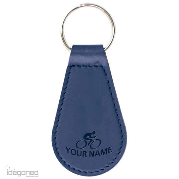 Sleutelhanger druppel blauw PO2427