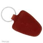 Sleutelhanger Bordeaux kunstleder 091PO2431