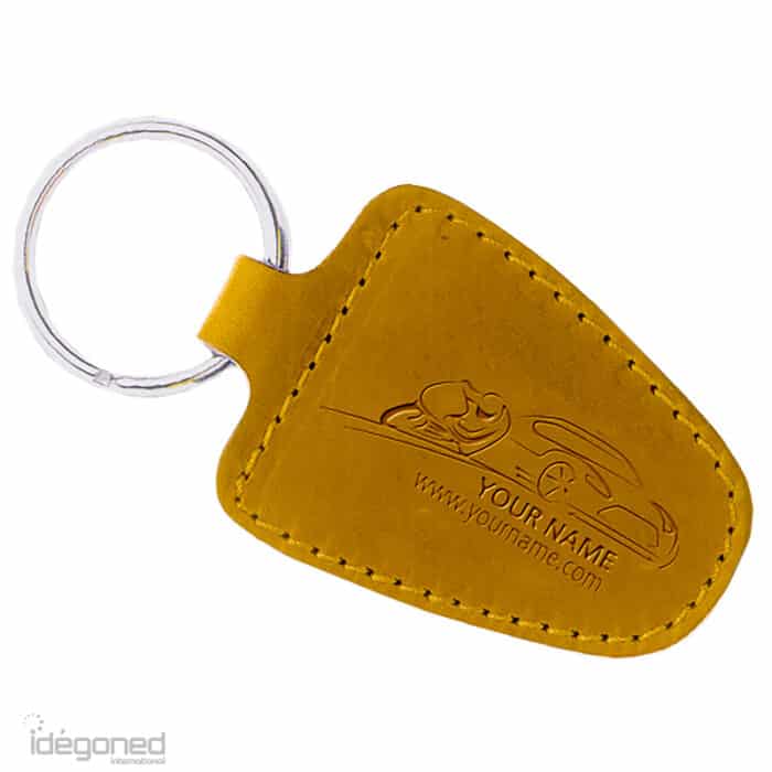 Sleutelhanger okergeel 091PO2431