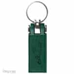 PO2510 Sleutelhanger groen kunstleer