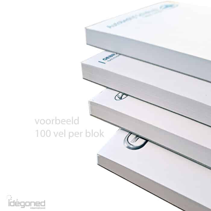 A6 notitieblokjes 100 vel