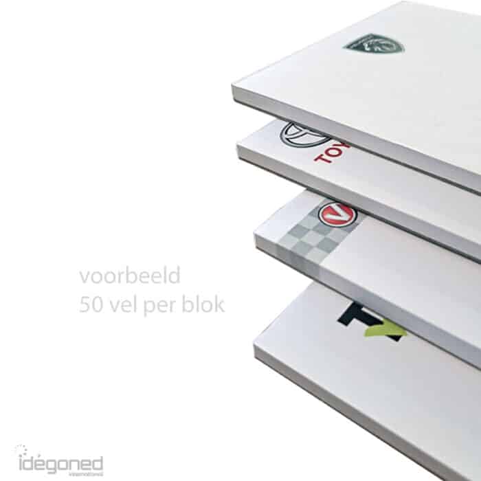 A6 notitieblokjes 50 vel