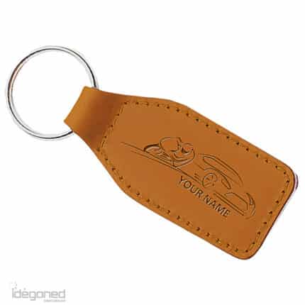 Sleutelhanger P02046 cognac