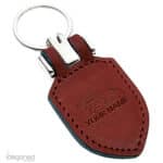PO2615 Sleutelhanger Idegoned donkerrood bordeaux