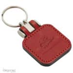 Sleutelhanger P02743 rood leer Idegoned