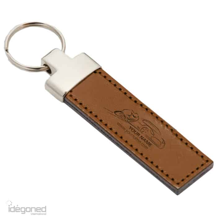 P02599 Sleutelhanger Idegoned Cognac