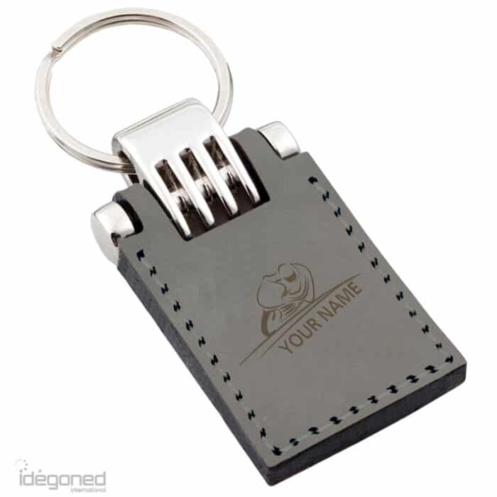 P02608 Sleutelhanger Idegoned grijs