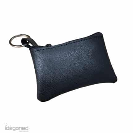 1042 Lederen sleuteltasje