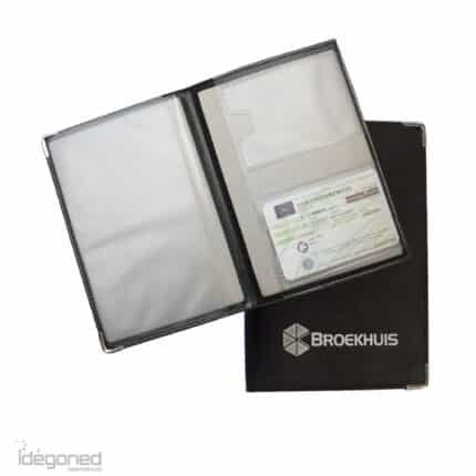 Rijbewijs kentekenetui 1118-1109 A6 autopapierenmapje tampondruk