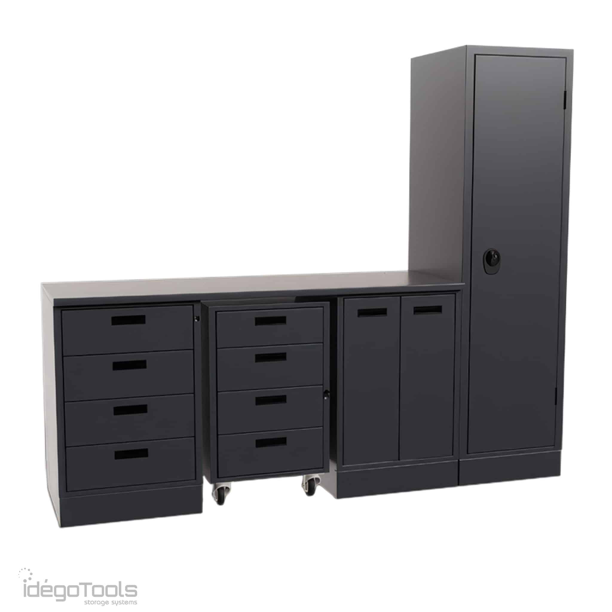 Blika Kastenwand werkplaats L IdegoTools Kastenwand werkplaats