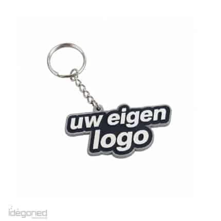 Custom made PVC sleutelhanger eigen logo